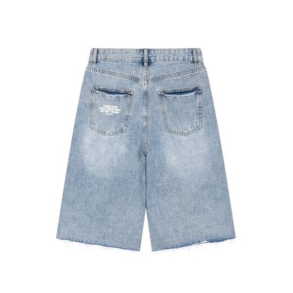 Tiamo Wide Leg Denim Shorts