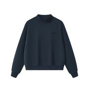 Tiamo Mock-Neck Crew Sweatshirt