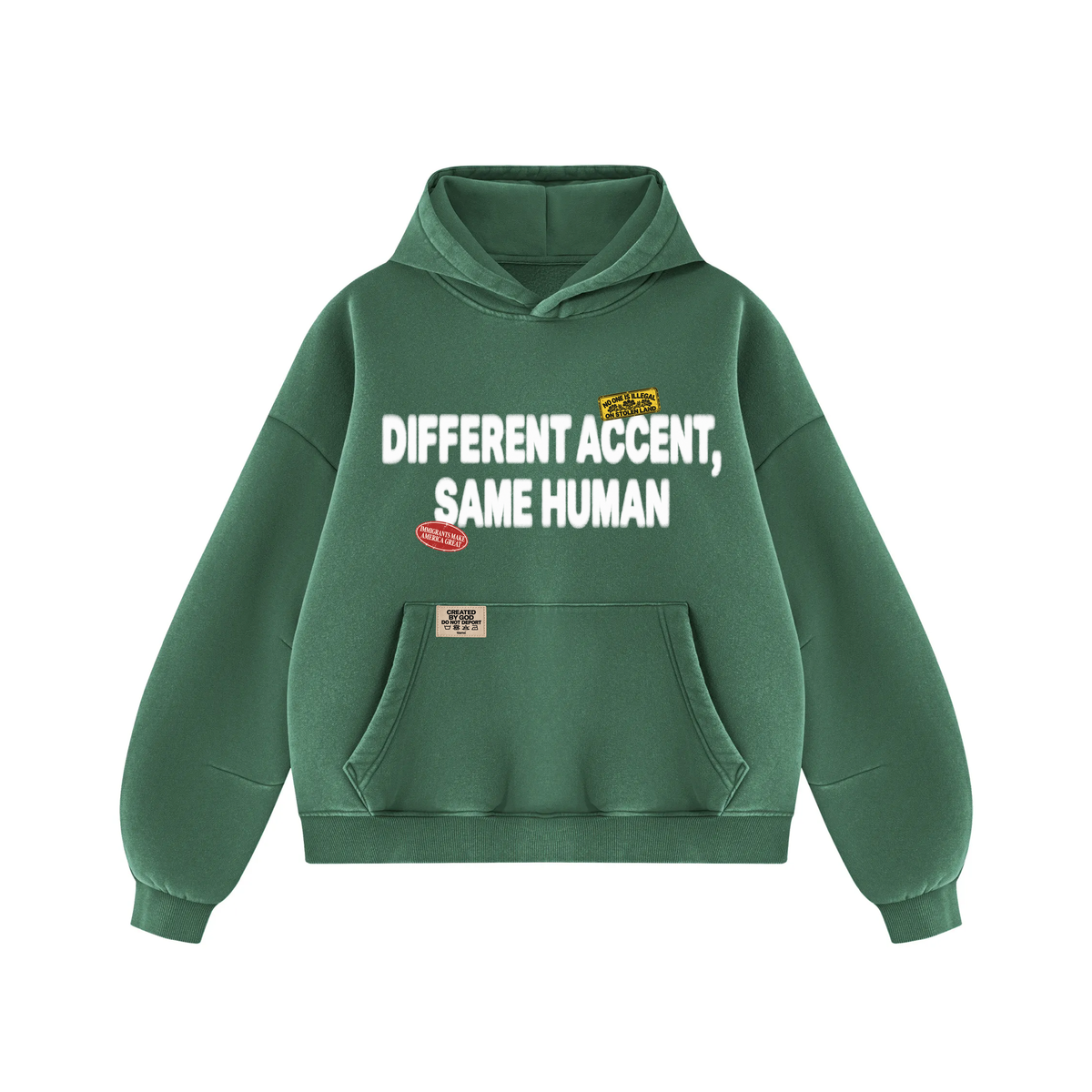 Different Accent Hoodie