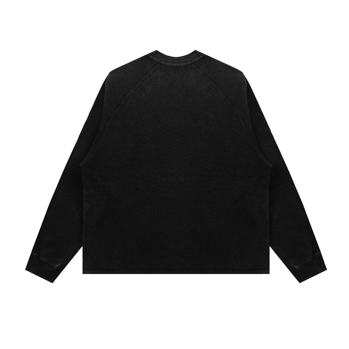 Tiamo Boxy Waffle Sweatshirt