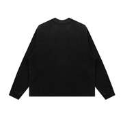 Tiamo Boxy Waffle Sweatshirt