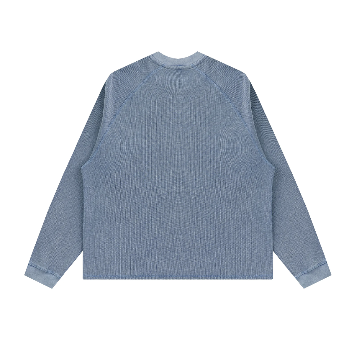 Tiamo Boxy Waffle Sweatshirt