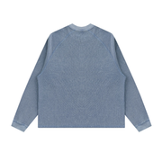 Tiamo Boxy Waffle Sweatshirt