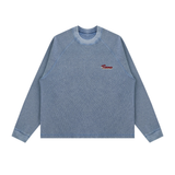 Tiamo Boxy Waffle Sweatshirt