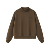 Tiamo Mock-Neck Crew Sweatshirt