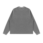 Tiamo Boxy Waffle Sweatshirt