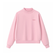 Tiamo Mock-Neck Crew Sweatshirt