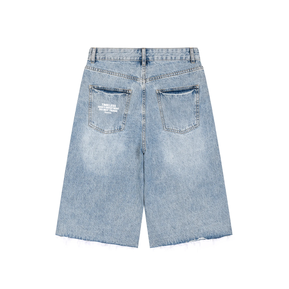 Tiamo Wide Leg Denim Shorts
