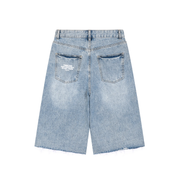 Tiamo Wide Leg Denim Shorts