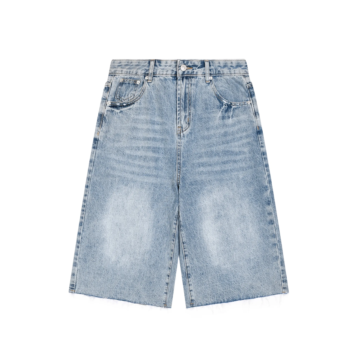 Tiamo Wide Leg Denim Shorts